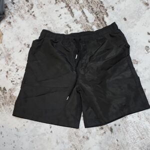 Black Men's Swim Trunks